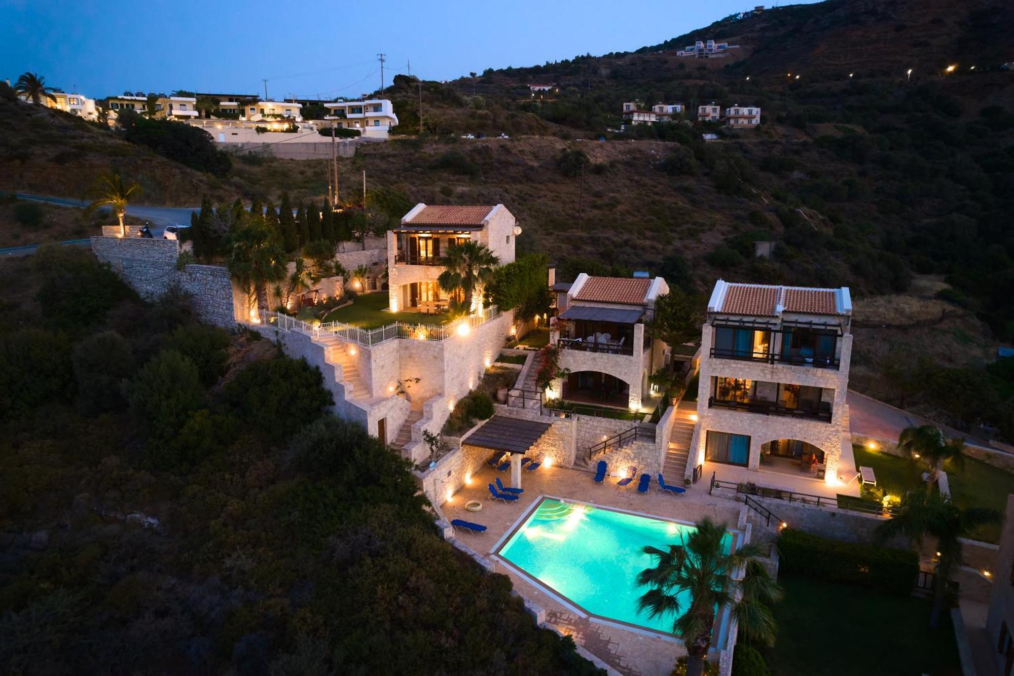 Villa Paradissi In Crete Agia Pelagia Exterior foto